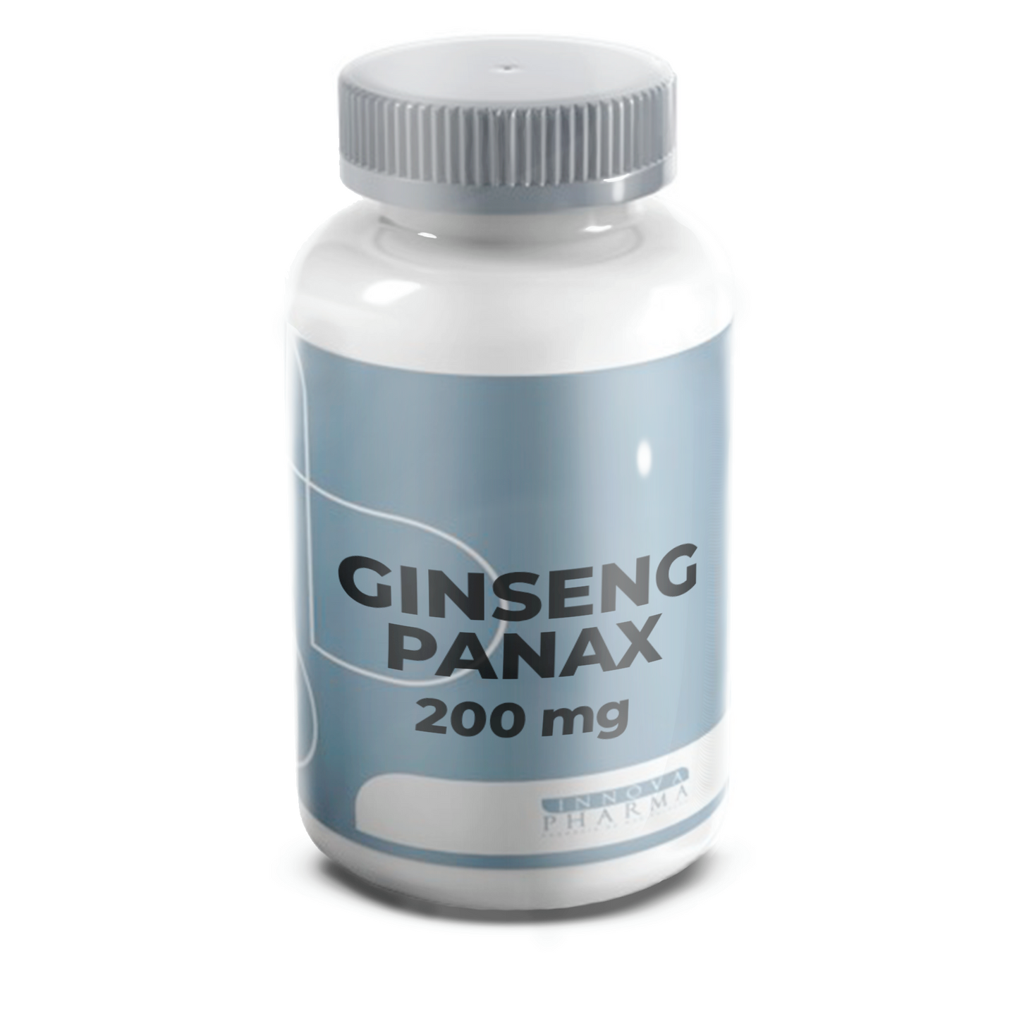 Pote de capsulas de Ginseng (panax) 200mg