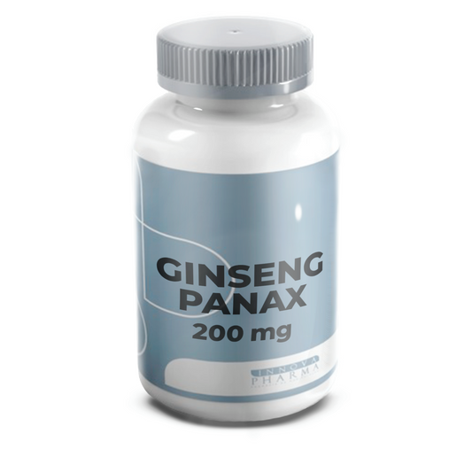 Pote de capsulas de Ginseng (panax) 200mg