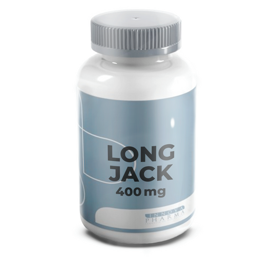Pote de capsulas de Long Jack 400 mg