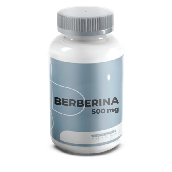 Pote para capsulas de Berberina 500 mg